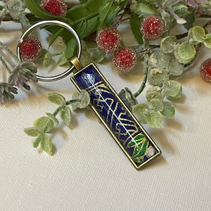 Keychain - Japanese Chiyogami Keychain