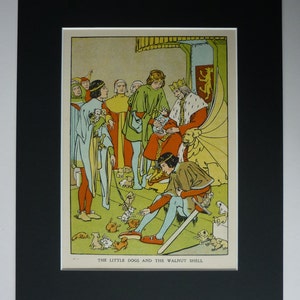 1929 Vintage Print of Puddocky Children's Illustration Etsy