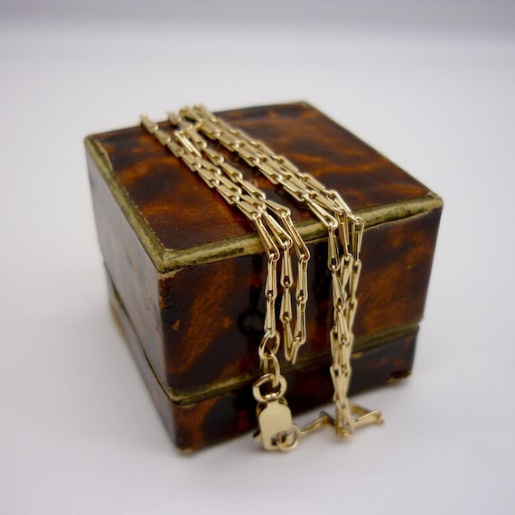 18" Gold Barleycorn Chain 3.2 Grams 1.4mm 9ct 9k 375 Solid Gold