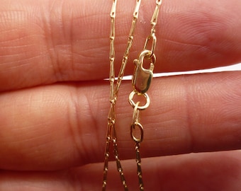 Solid Gold Hayseed Chain