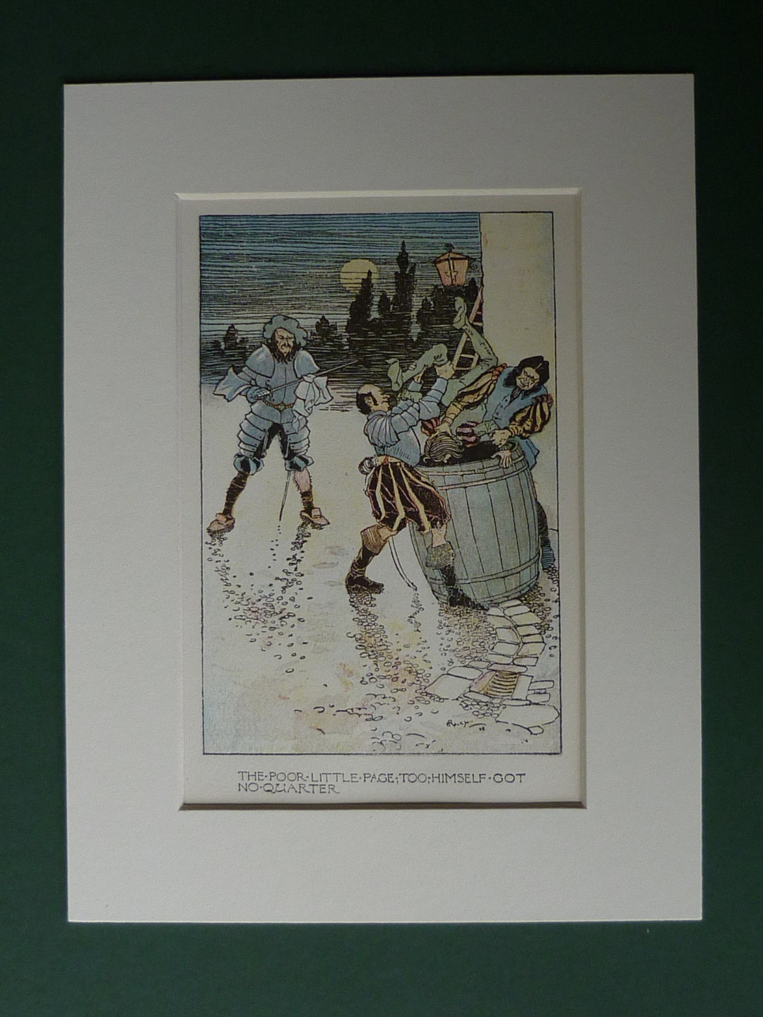 1898 Antique Arthur Rackham Print Ingoldsby Legends First Edition ...