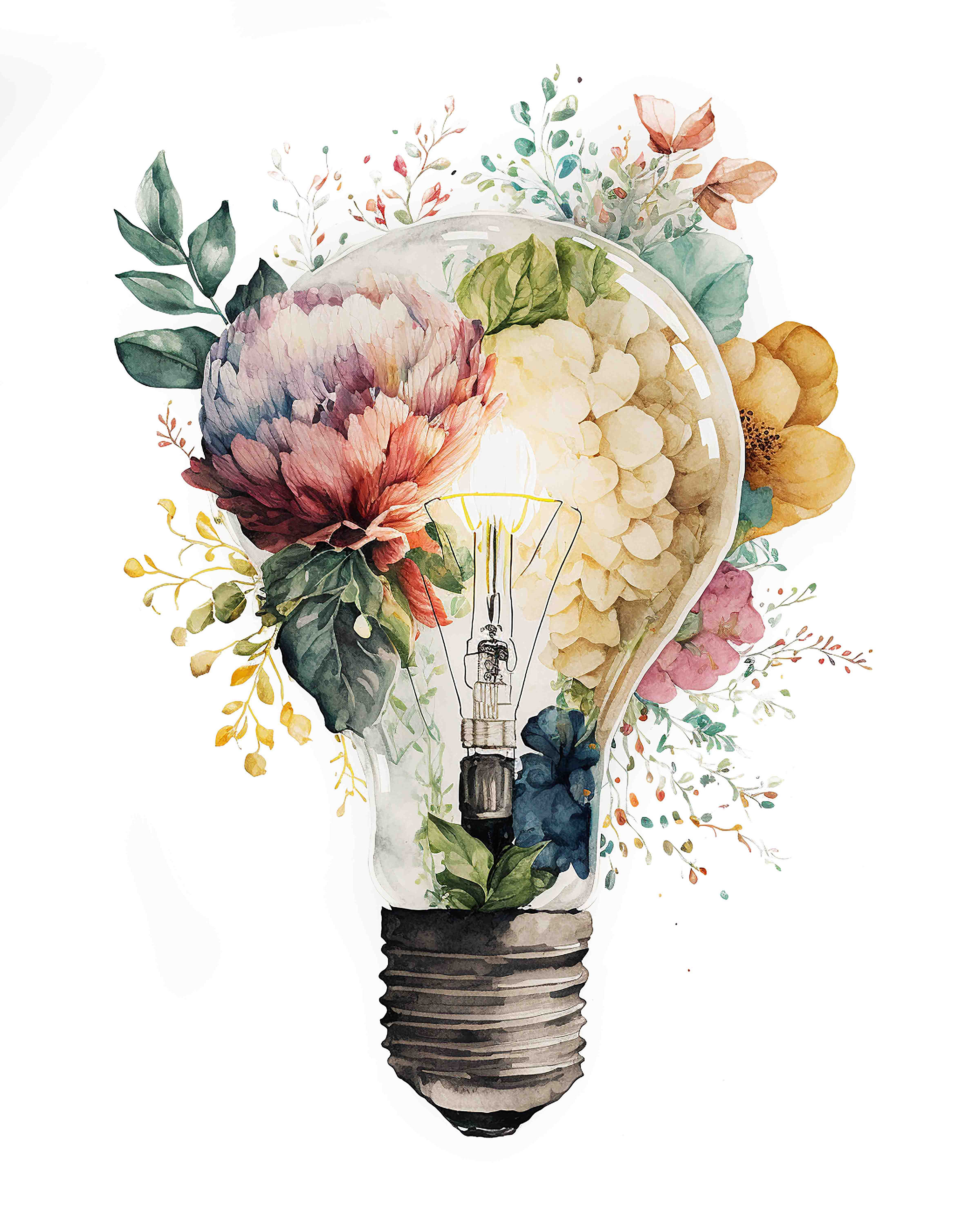 Art sale on bulb