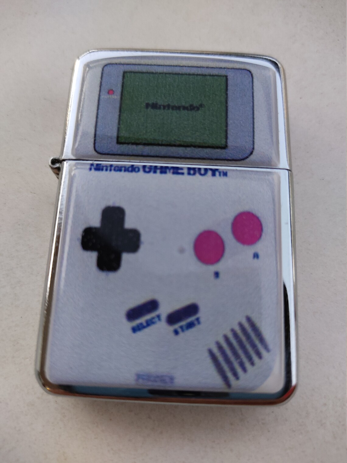 GAMEBOY Star LIGHTER Windproof Cigarette Charm Flip Retro Etsy
