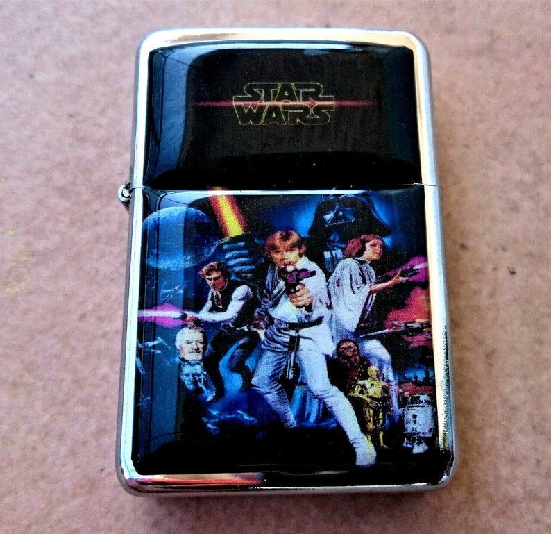 STAR WARS Star Lighter windproof cigarette Charm flip movie Etsy