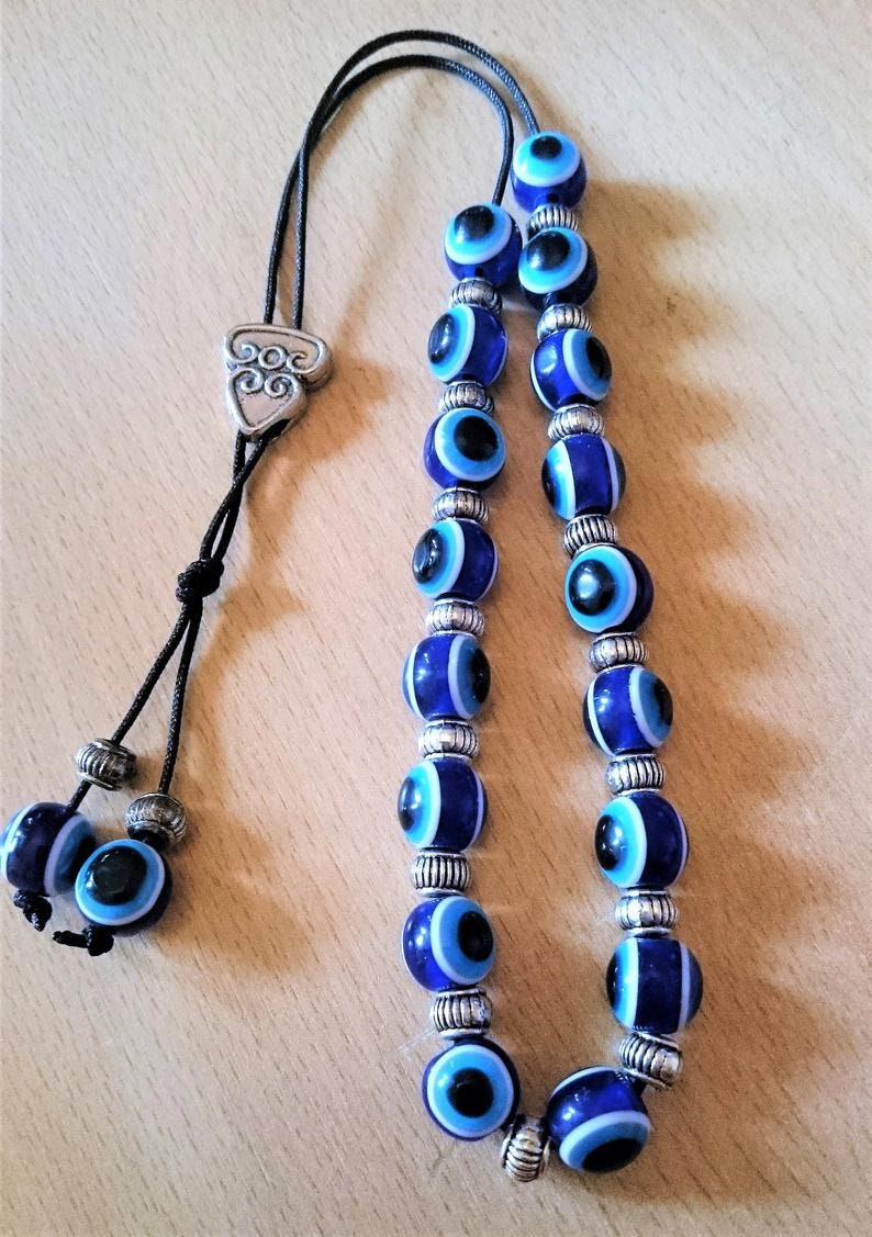 GREEK EVIL EYE Round Komboloi Nazar Worry Beads Komboloi Hamsa - Etsy UK
