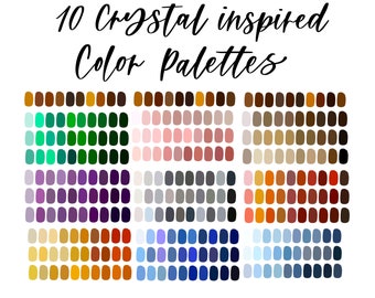 Tulip Garden Procreate Color Palettes Instant Download - Etsy