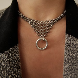 Silver O-RING Collar