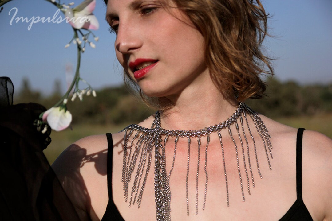 wufeng Sciarpa della Collana della Donna Lungo Resina