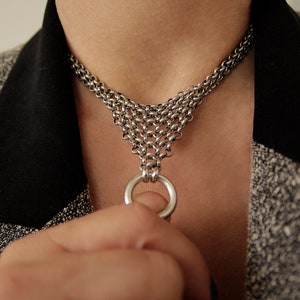 Silver O-RING Collar