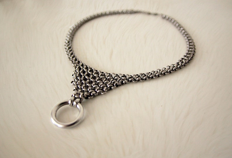 Silver O-RING Collar