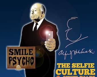 Hitchcock Alfred Hitchcock Film Cinema Psycho Movies Horror Poster Art Print