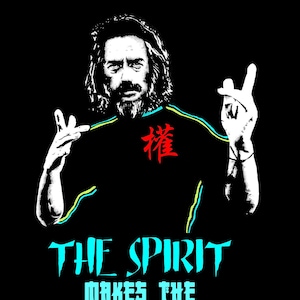 Alan Watts Zen Bruce Lee Philosopher Mystic Art Print