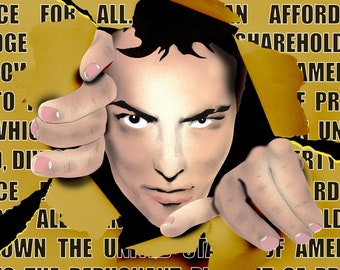 Stampa artistica Jello Biafra Punk Rock
