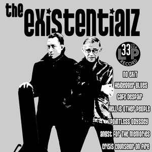 Albert Camus, Sartre, Impressão artística, Cartaz, Existencial, Literatura, Escritor, Livro