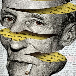 William Burroughs Cut Ups Art Print