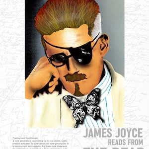 James Joyce Irish Writer Art Print