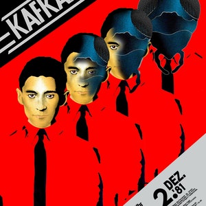 Franz Kafka Kraftwerk Literature Book Lovers Fine Art Print