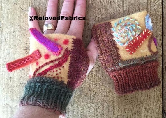 how to knit gloves with fingers