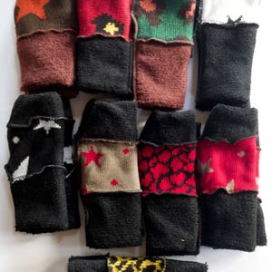 Knit cozy soft Texting fingerless arm warmers gloves in choice of colors FREE SHIPPING USA Mainland