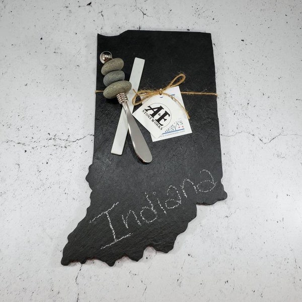 Indiana Cheeseboard - Slate State Cheese Board