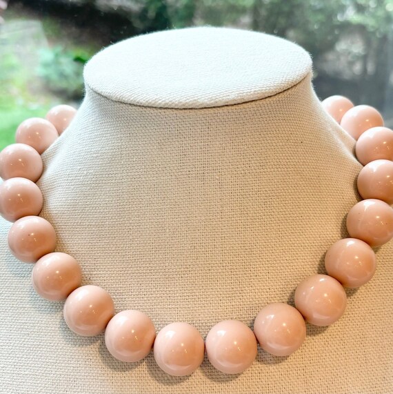 Heavy beads necklace outlet