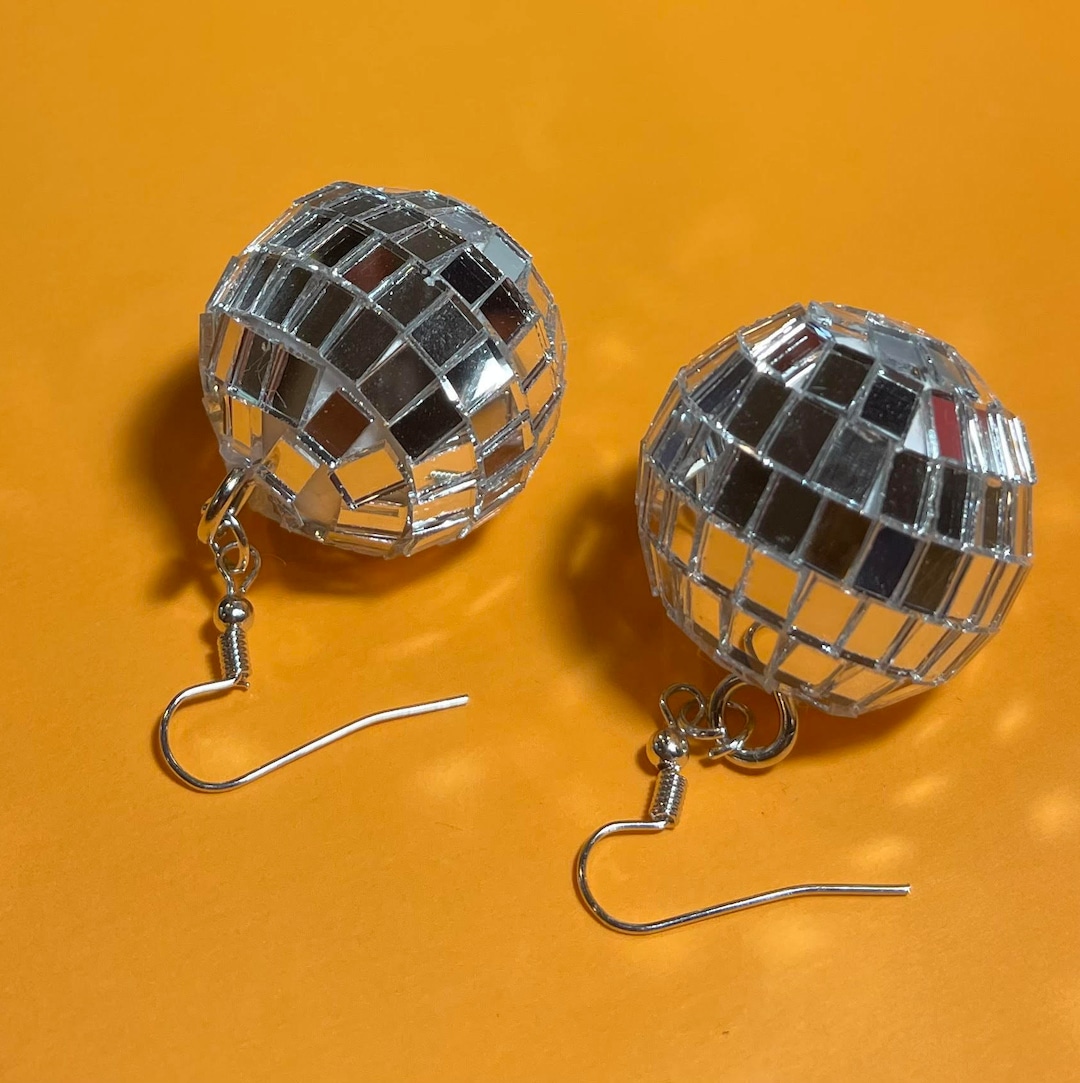 Mirrorball Earrings / Taylor Swift / LIGHTWEIGHT / Swiftie Etsy