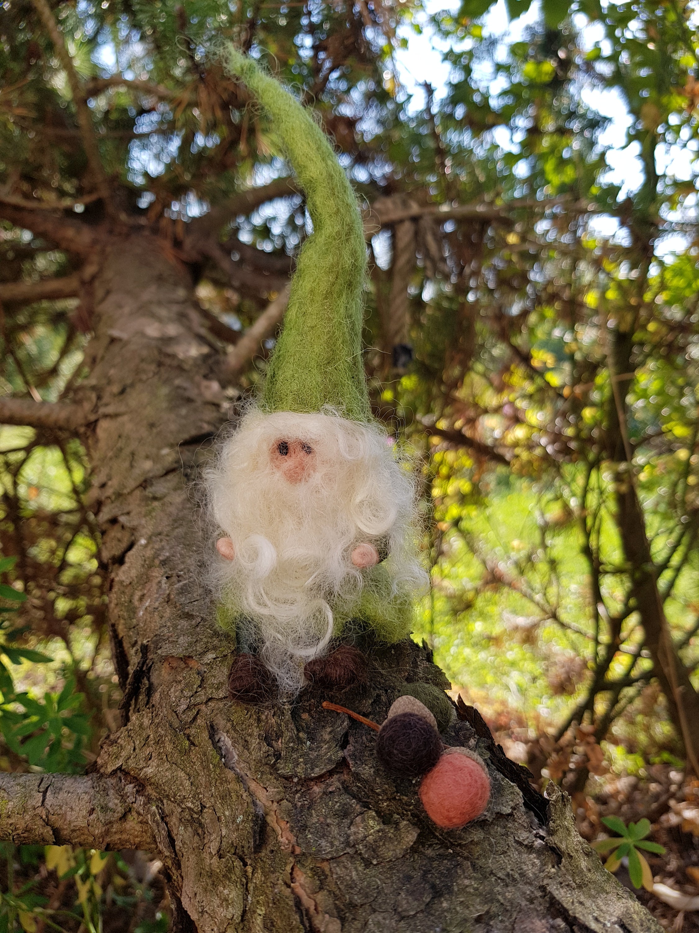3 Zwerge Wichtel Gnome Naturgeister gute Hausgeister gefilzt | Etsy