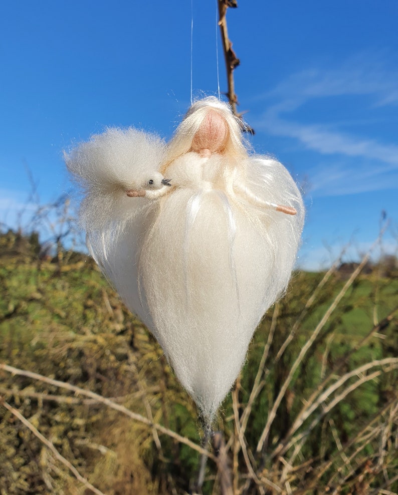Little Angel of Peace With Dove Etsy