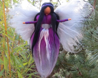 Fairy elf wool felted