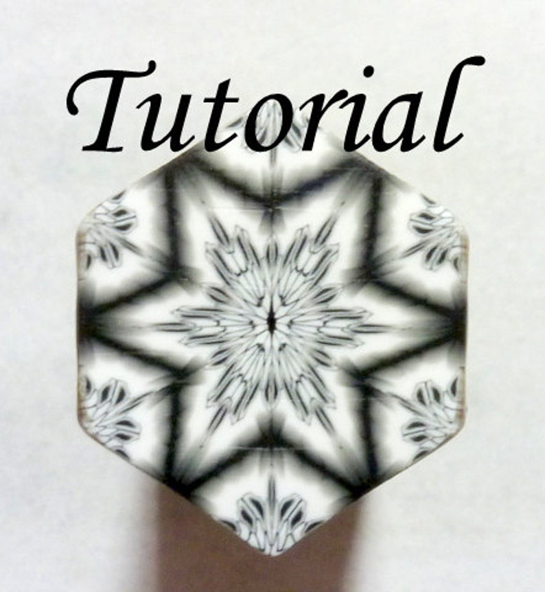 Polymer Clay Cane Tutorial TUTORIAL Ka Pow 3 from 1 image 1