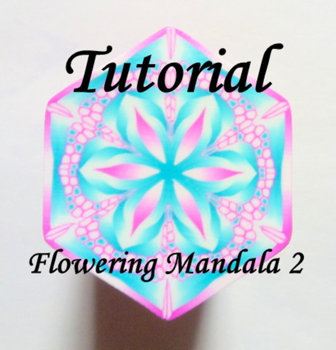 Polymer Clay Cane Tutorial TUTORIAL Flowering Mandala 2 - Etsy