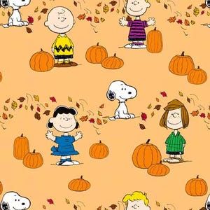 Peanuts Fabric, 100% Cotton, Fabric by the Yard, Choose your Cut, quilting