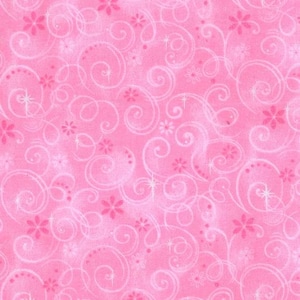 Tissu fleurs et paillettes, 100 % coton, tissu par mètre, coupe au choix