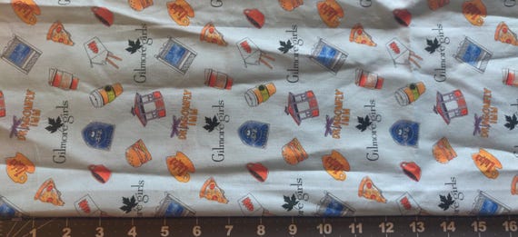 Gilmore Girls Licensed Fabric, 100% Cotton, Fabric by the Yard, Choose your Cut, quilting