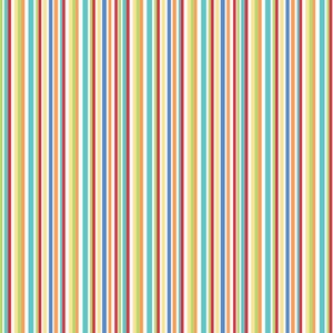 Rainbow Stripes, 100% Cotton, Fabric by the Yard, Choose your Cut