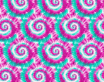 Tie Dye Fabric, 100% Cotton, Fabric by the Yard
