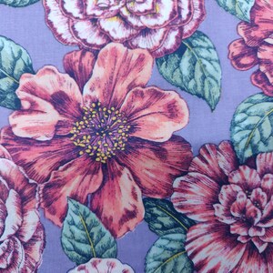 Floral Fabric, 100% Cotton, Fabric by the Yard