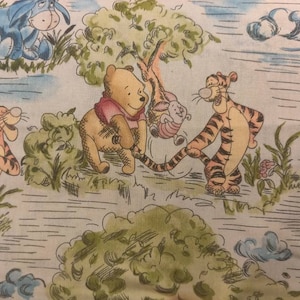 Winnie the Pooh Fabric, 100% Cotton, Fabric by the Yard, Choose your Cut, quilting