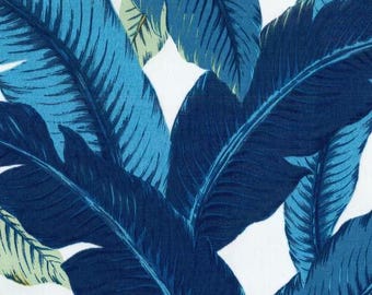 Tropiska löv inomhus-/utomhustyg, 100 % polyester, tyg per meter, välj din skärning