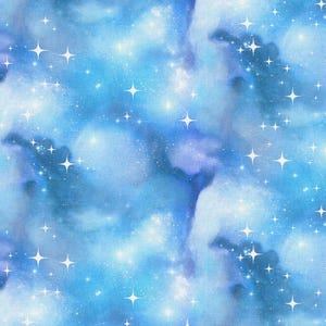 Sternenhimmel Stoff, Space Fabric, 100% Baumwolle, Stoff Meterware
