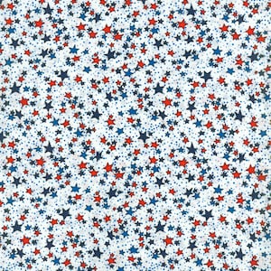 Stars Fabric, 100% Cotton, Fabric by the Yard, Choose your Cut
