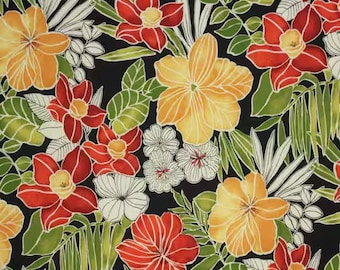 Floral Indoor/Outdoor Fabric, 100% Polyester, Fabric by the Yard, Choose your Cut