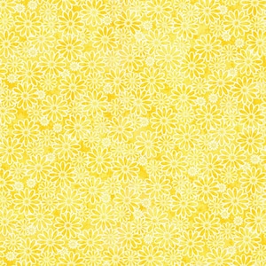 Tissu contours de fleurs, 100 % coton, tissu marguerite, tissu par mètre, coupe au choix