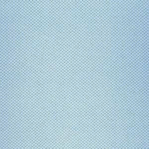 May include: A light blue fabric with a white and blue diamond pattern.