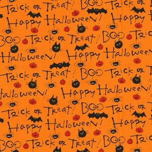 Halloween Fabric, 100% Cotton, Fabric by the Yard