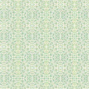 Geometric Flowers Fabric, 100% Cotton fabric, Fabric by the Yard