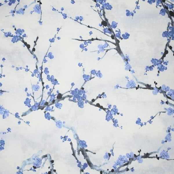 Cherry Blossom Fabric, 100% Cotton, Fabric by the Yard, Choose your Cut