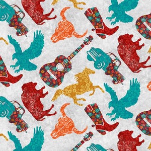 Southwest Fabric, 100% Cotton, Fabric by the Yard, Choose your Cut, quilting