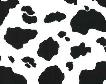 Cow Print Fabric, 100% Cotton, Fabric by the Yard, Choose your Cut, quilting