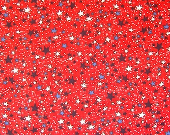 Stars Fabric, 100% Cotton, Fabric by the Yard, Choose your Cut